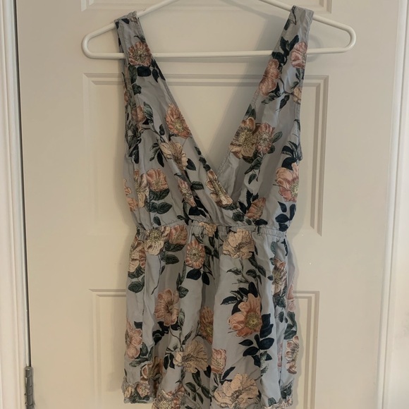 Pull & bear Floral Jumpsuit / romper - Picture 2 of 6